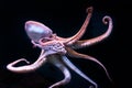 Octopus in water Royalty Free Stock Photo
