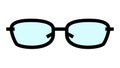 ocular glasses optical color icon animation