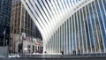 Oculus Building at the World Trade Center in New York, Manhattan.