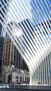 Oculus Building at the World Trade Center in New York, Manhattan.