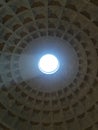 Oculus in the Pantheon Rome