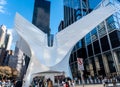 The Oculus Westfield World Trade Center mall in New York City Royalty Free Stock Photo