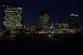 The odaiba builing night