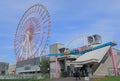 Odaiba Ferris wheel Tokyo Japan Royalty Free Stock Photo