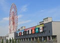 Odaiba Ferris wheel Tokyo Japan Royalty Free Stock Photo