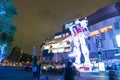 ODAIBA, JAPAN - NOVEMBER 16, 2016: statue of gundum in front of