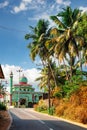 Odayam Juma Masjid Mosque at Varkala beach, Kerala, India Royalty Free Stock Photo