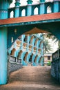 Odayam Juma Masjid Mosque at Varkala beach, Kerala, India Royalty Free Stock Photo