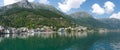 Odda Town in Norway Royalty Free Stock Photo