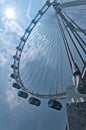 Ode to the Singapore Flyer Royalty Free Stock Photo