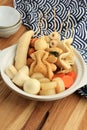 Oden Japanese Fish Cake Stew Royalty Free Stock Photo