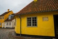 Odense, Denmark: Birthplace of Hans Christian Andersen, the world known storyteller. Old town of Odense, Denmark Royalty Free Stock Photo