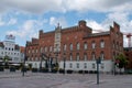 Odense, Denmark - City hall in a cloudy summer