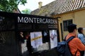 Journalist visitors in Moentergaarden in Odense Denmark