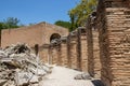 Odeon in Gortyn on Crete Royalty Free Stock Photo