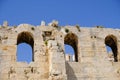 Odeon of Herodes Atticus, Acropolis, Athens, Greece Royalty Free Stock Photo