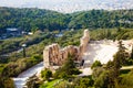 Odeon of Herodes Atticus in Athens Royalty Free Stock Photo