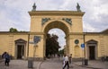 Odeon Square in Munich - CITY OF MUNICH, GERMANY - JUNE 03, 2021