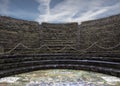 Odeon (Teatro Piccolo) - small theatre in Pompei, Italy. UNESCO World Heritage Site.