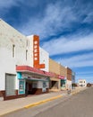 Odeon Theater in downtown Tucumcari, New Mexico