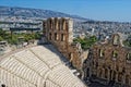 The Odeon theatre at Athens, Greece.