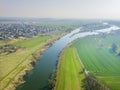 Oder River in Krapkowice Royalty Free Stock Photo