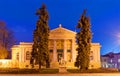 Odessa Archeological Museum at night