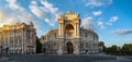 Odessa National Academic Theater of Opera and Ballet in Ukraine. Evening panoramic view
