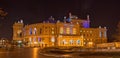 Odessa Opera and Ballet Theater at night