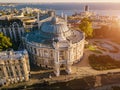 Odessa Opera and Ballet Theater Ukraine. aerial photography.