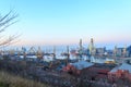 Odessa port during dawn time