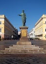 Odessa statue Royalty Free Stock Photo