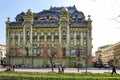 ODESSA, UKRAINE. APRIL 14, 2018. Hotel Bolshaya Moskovskaya at the final stage of restoration