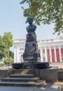 Odessa, Ukraine - August 28, 2015: Monument to the unknown poet Alexander Pushkin