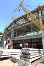 ODESSA, UKRAINE - 13 August 2011 : A unique high-tech construction of a modern stadium for football matches top class 35 thousand