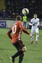 ODESSA, UKRAINE - December 08, 2016: Wayne Rooney during the UEFA Europa League match between Zarya Lugansk vs Manchester United Royalty Free Stock Photo