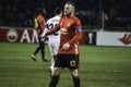 ODESSA, UKRAINE - December 08, 2016: Wayne Rooney during the UEFA Europa League match between Zarya Lugansk vs Manchester United Royalty Free Stock Photo