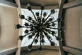 ODESSA, UKRAINE - JULY 5, 2014: The interior of the Armenian Apostolic Church in Odessa, Ukraine. The ceiling with the Royalty Free Stock Photo