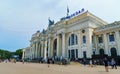 Odessa, Ukraine, July 13, 2021 - Odesa main railway station building Royalty Free Stock Photo