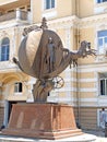 ODESSA, UKRAINE. Monument to Orange who saved Odessa