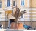 ODESSA, UKRAINE. Monument to Orange who saved Odessa