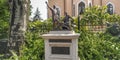 A monument to the writers Ilf and Petrov, Odessa, Ukraine