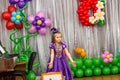 Odessa, Ukraine - March 4, 2016: children`s music groups singing
