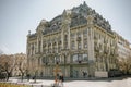 Odessa, Ukraine - March 15, 2023: . Deribasovskaya Hotel, Bolshaya Moskovskaya, on Derybasivska street on summer day. Building