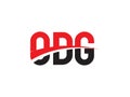 ODG Letter Initial Logo Design Vector Illustration Royalty Free Stock Photo