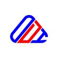 ODI letter logo creative design with vector graphic, ODI Royalty Free Stock Photo