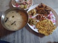 Odisha famous water rice delicious meal