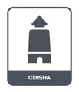 odisha icon in trendy design style. odisha icon isolated on white background. odisha vector icon simple and modern flat symbol for
