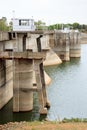 Odivelas Dam and Lake, Baixo Alentejo, Portugal Royalty Free Stock Photo