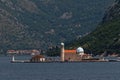 Odl church on the Bay of Kotor isle Royalty Free Stock Photo